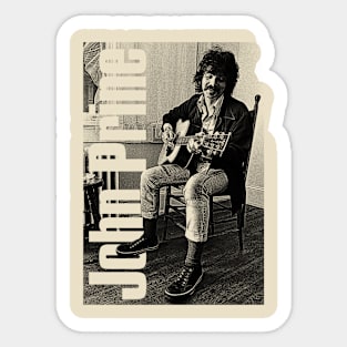 john vintage Sticker